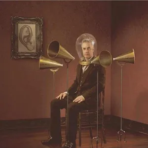 The sound of his own voice